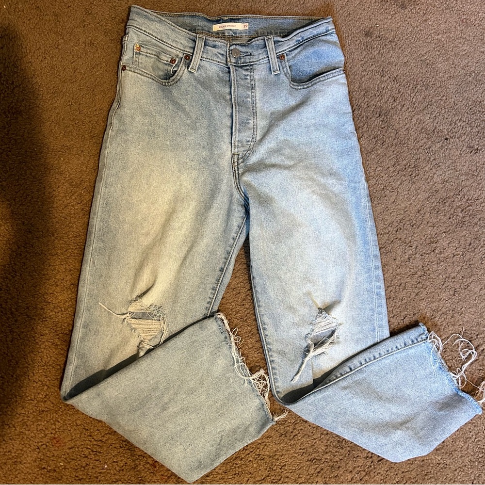 Levi’s ribcage jeans